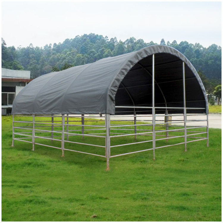 Industrial Wedding Tent Grow 60X 80 10X10 Steel Container shed Aluminum Fire Proof Live Animal Livestock Goat