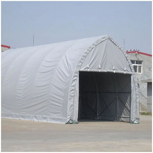 Permanent waterproof 10x25m car parking tent / car storage tent/ tent car garage with durable aluminium structure pvc roof