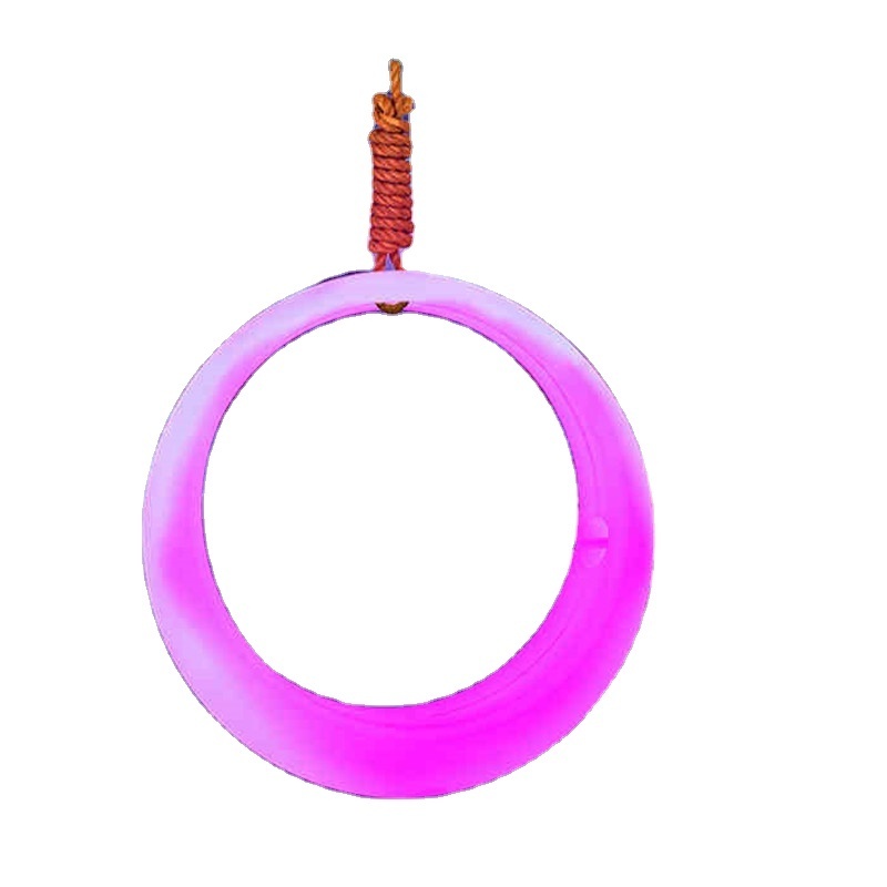 led illuminated round swing led moon swing outdoor