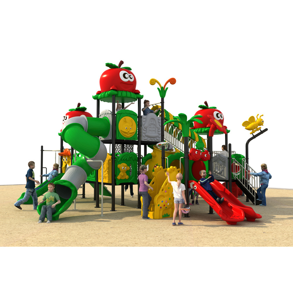 outdoor airplane playground with slide play area for kids outdoor amusent playground