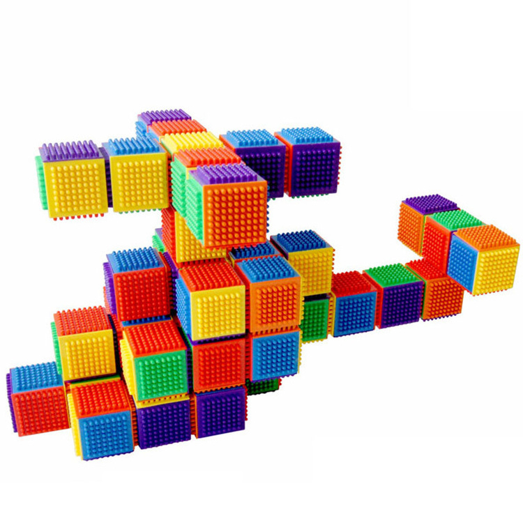 Hot Sale Kindergarten Learning Preschool Connecting Construction Interlocking Toy Kids Educational Building Blocks