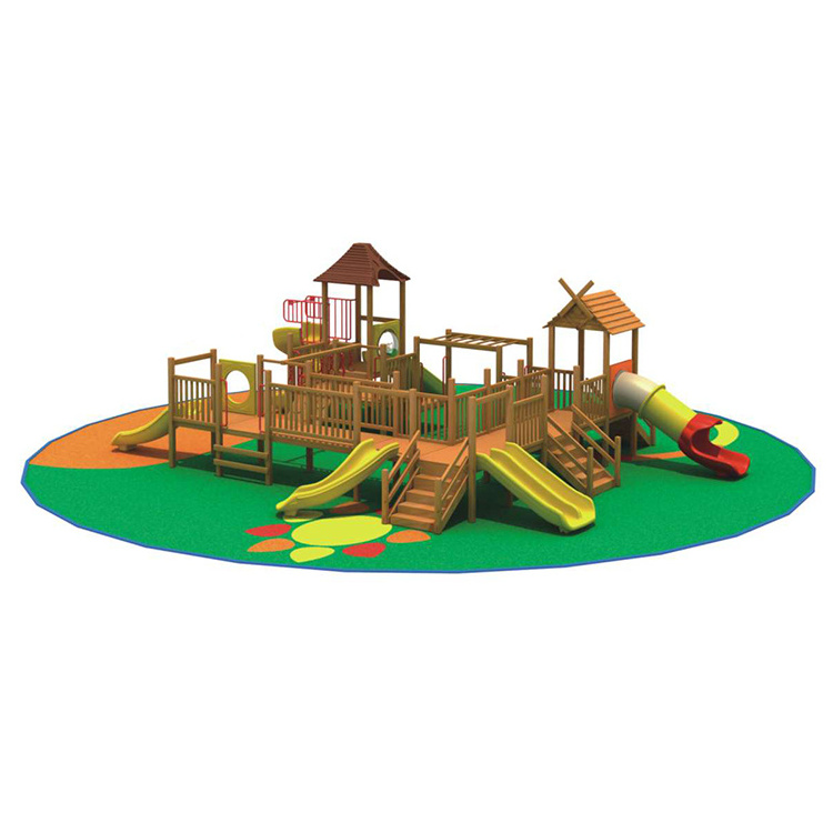 new arrived boat children kids Wooden Pirate Ship Play Set Complete Park Forts Slides Swings Lumber outdoor playground equipment