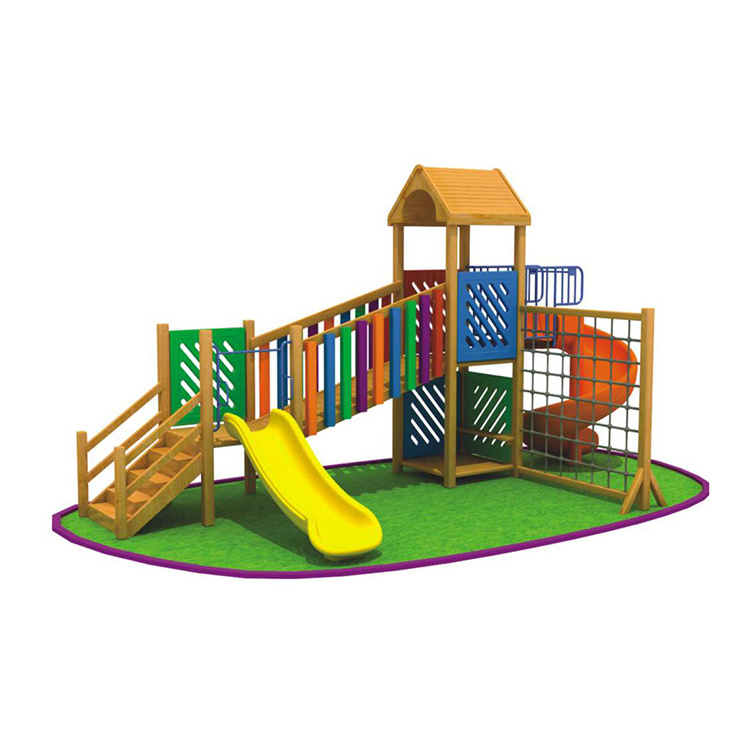 new arrived boat children kids Wooden Pirate Ship Play Set Complete Park Forts Slides Swings Lumber outdoor playground equipment