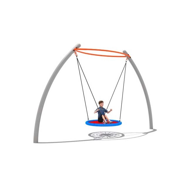 Kindergarten Children Plastic Slide Playground Equipment Outdoor Metal Swing and Slide Sets Kids Amusement Park for sale