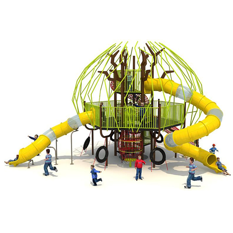 China OEM Playground Supplier Customized Playground Slides Sets Children Hottest Outdoor Playground Stainless Steel Slide