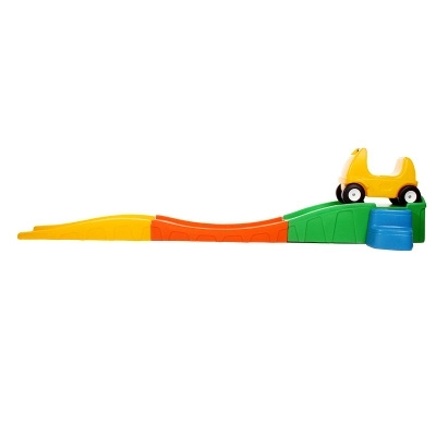 good quality Children cheap kindergarten plastic ride on toy cars track roller coaster three-stage scooter plastic car for baby