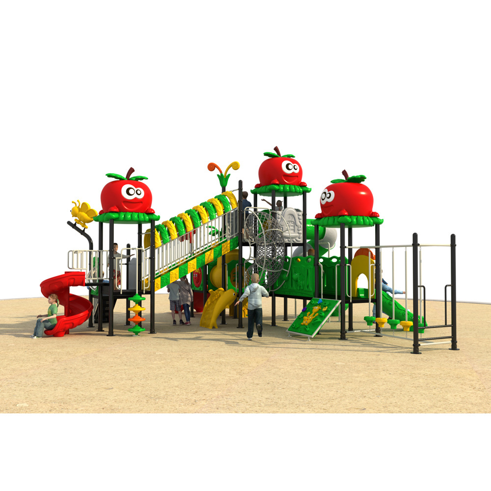 outdoor airplane playground with slide play area for kids outdoor amusent playground