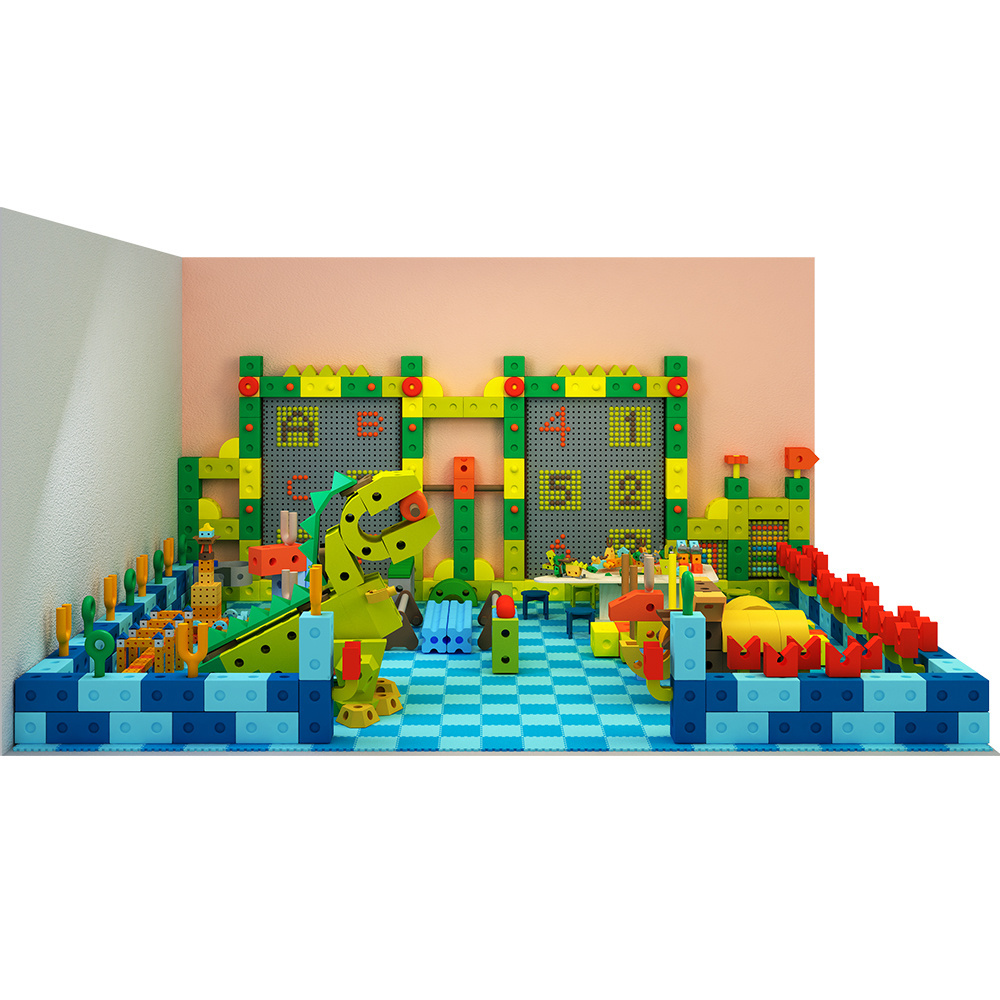 playground comercial Top sale eva building block large foam building blocks early educ toy