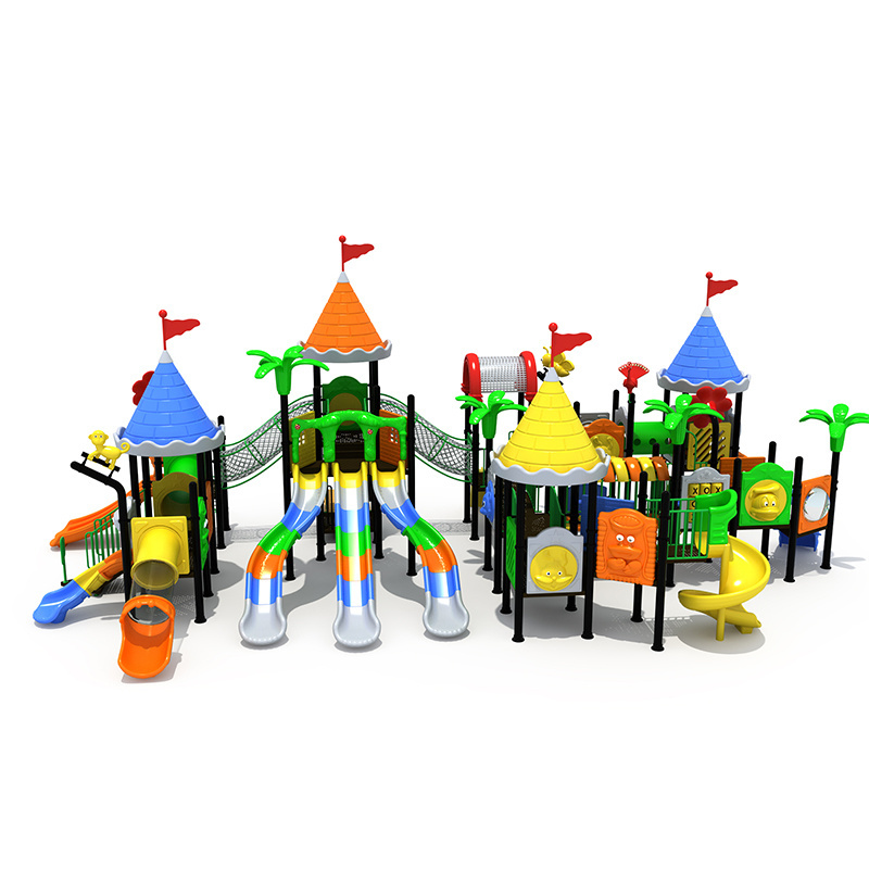 public park games kids children playground tube slides playground plastic parts playground item for park