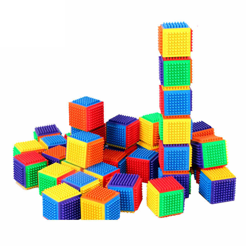 Hot Sale Kindergarten Learning Preschool Connecting Construction Interlocking Toy Kids Educational Building Blocks