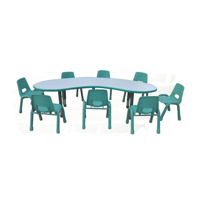 Children table and chair kindergarten daycare center furniture nursery preschool plastic children table chair