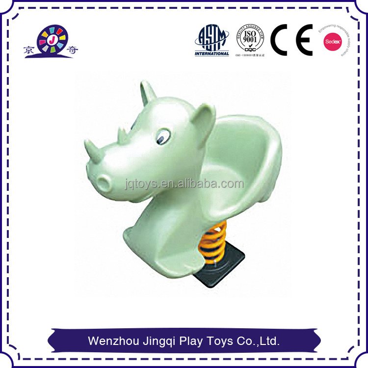 new plastic animal toddlers kids outdoor playground rocking horse