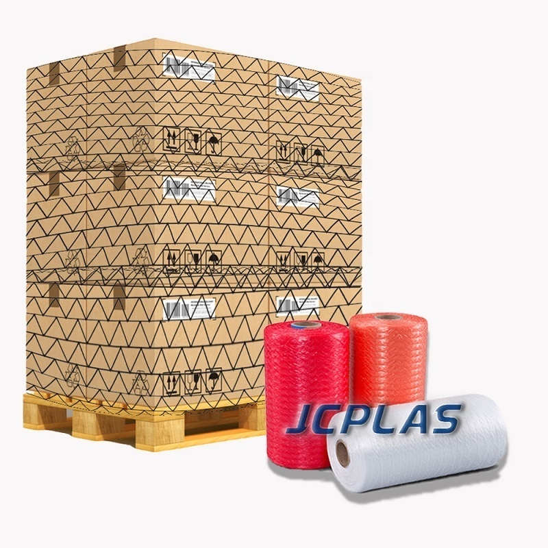 Size Customized Fruits Shipping Super Tough Pallet wrapping net Flex Net vegetable &fruit ventilation elastic pallet netting