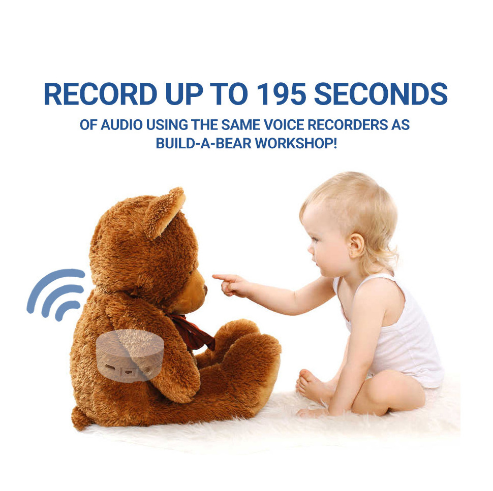 High quality Multi Message Sound Toy Voice Recorder Recording Voice Box Plush Toy Sound Module  For Plush Toy And Dolls