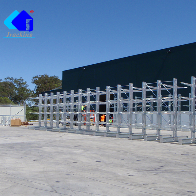 Jracking Outdoor heavy duty cantilever rack warehouse storage rack supplier