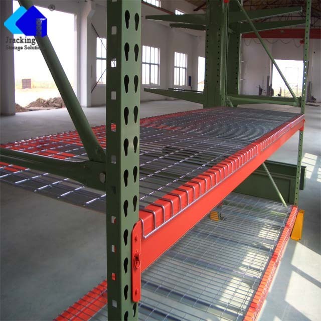 Beam Racks Wood or Plastic Pallet Storage Stacking Racking System Manufacture US Standard Teardrop Pallet Rack