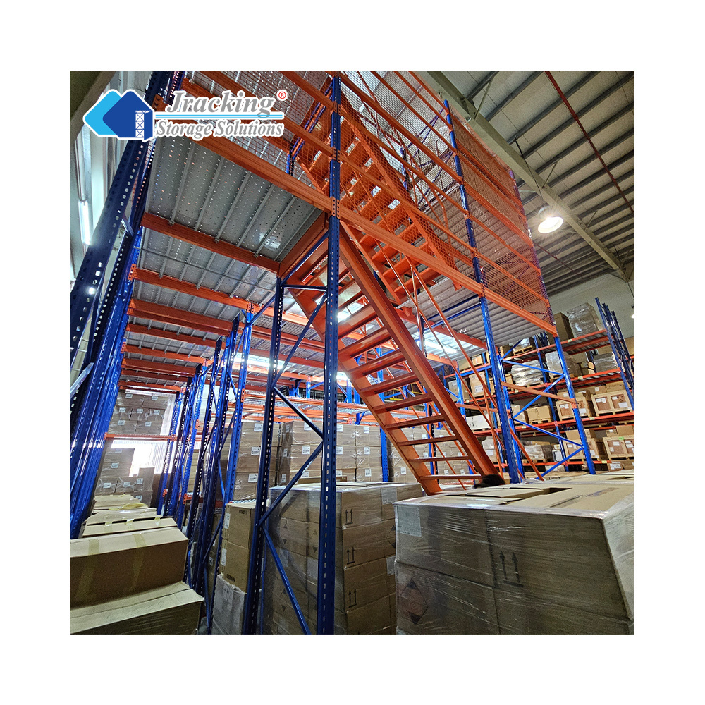 Jracking Heavy Duty Mezzanine Floor Racking For Factory Workshop Office Warehouse Shelving