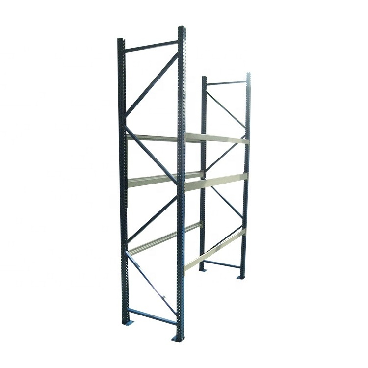 Export Hot Selling Light Duty Warehouse Storage Slotted Angle Iron Shelving Racks