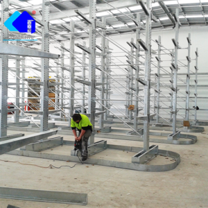 Jracking Outdoor heavy duty cantilever rack warehouse storage rack supplier