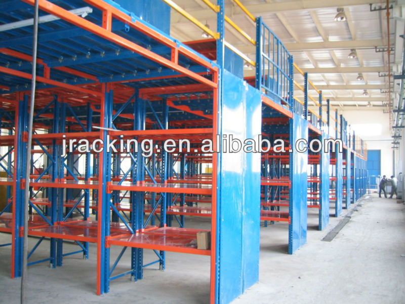 Jracking Customization Mezzanine Racking Storage Warehouse Rack Pallet Mezzanine Supplier