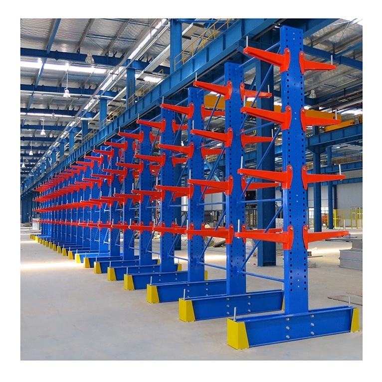 China Manufacture Strong Racks Heavy Duty Metal Shelf Jracking Cantilever Rack Cantilever Shelving