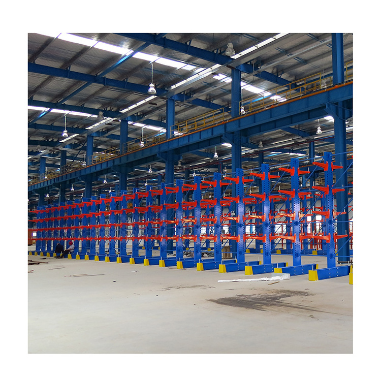 Wall mounted industrial shelving,Jiangsu supplier warehouse storage cantilever racking