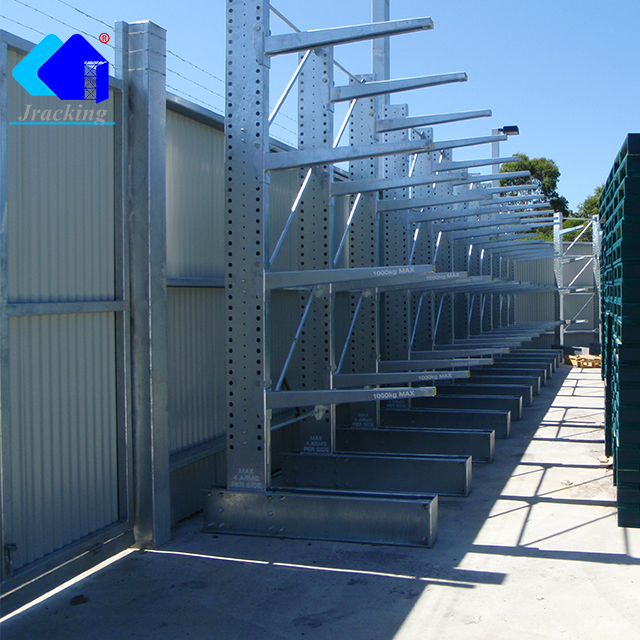 Jracking Outdoor heavy duty cantilever rack warehouse storage rack supplier