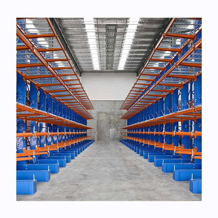 Industry Pallet Racking Warehouse Plywood Heavy Duty Storage Shelving Strong Arm Cantilever Rack