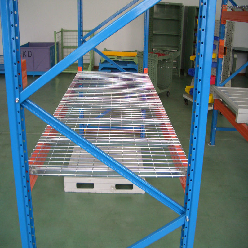 Jracking High Quality Steel  Pallet Racking Used Wire Mesh Decking