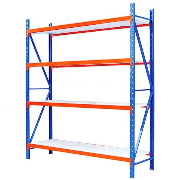 Manufacturer 300KG Per layer fabric storage steel racks detachable medium duty longspan shelving