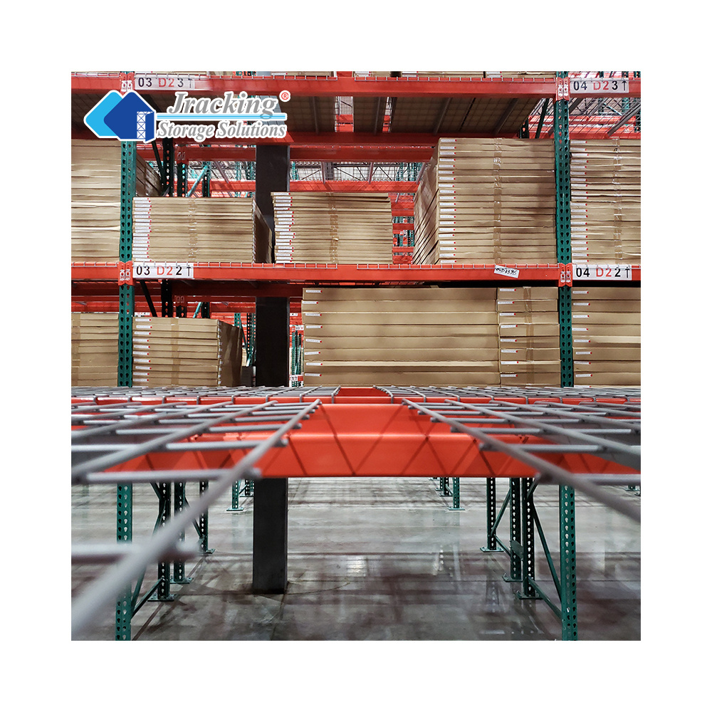 Jracking Heavy duty wire mesh decking for warehouse pallet rack