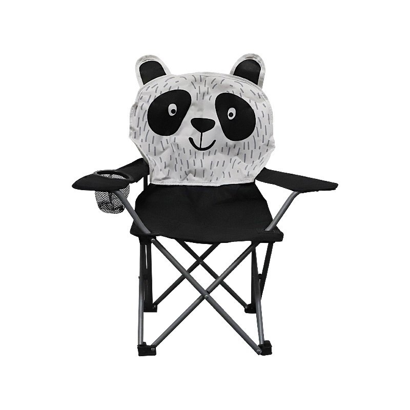 Lightweight Cartoon Children's Folding Chair Backrest Kids Camping Chair for Beach Traveling