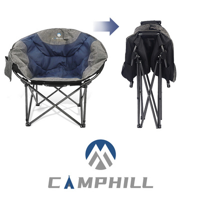 Portable Furniture Foldable Camping Chair OEM Picnic Moon Chair Outdoor Hunting Beach Travel Chair