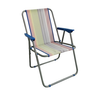 Manufacturer Folding Backrest Beach Chair Portable Camping Picnic Chair Heavy Duty Sand Chair