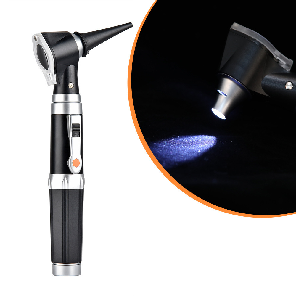 Professional Medical Equipment Wireless Digital Fiber Optic Ent Standard Otoscope Set