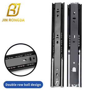 Jinrongda Professional Heavy Duty Drawer Slides Undermount Telescopic Channel Drawer Slide Rail