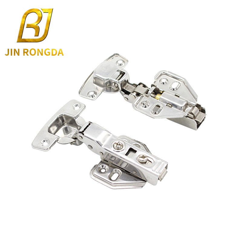 Jinrongda Hydraulic Dtc Hinge Door & Window Cabinet Furniture Soft Close Ss Hinges 304 Stainless Steel Carton Kitchen Furniture