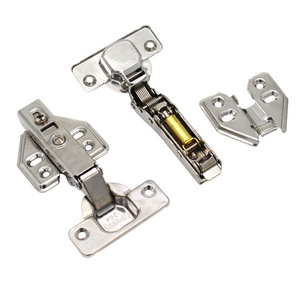 Jinrongda automatic door closer stainless steel hinge wooden square garage corner shower door pivot glass clamp hinge