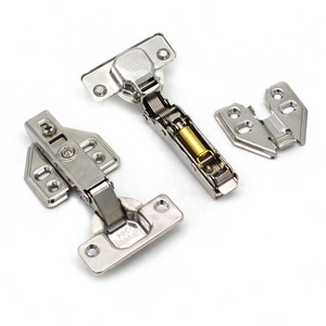 Heavy Duty Hydraulic Buffer Door Window Soft Closing Concealed Furniture Cabinet Hinges Jinrongda Metal Iron Durable Polishing