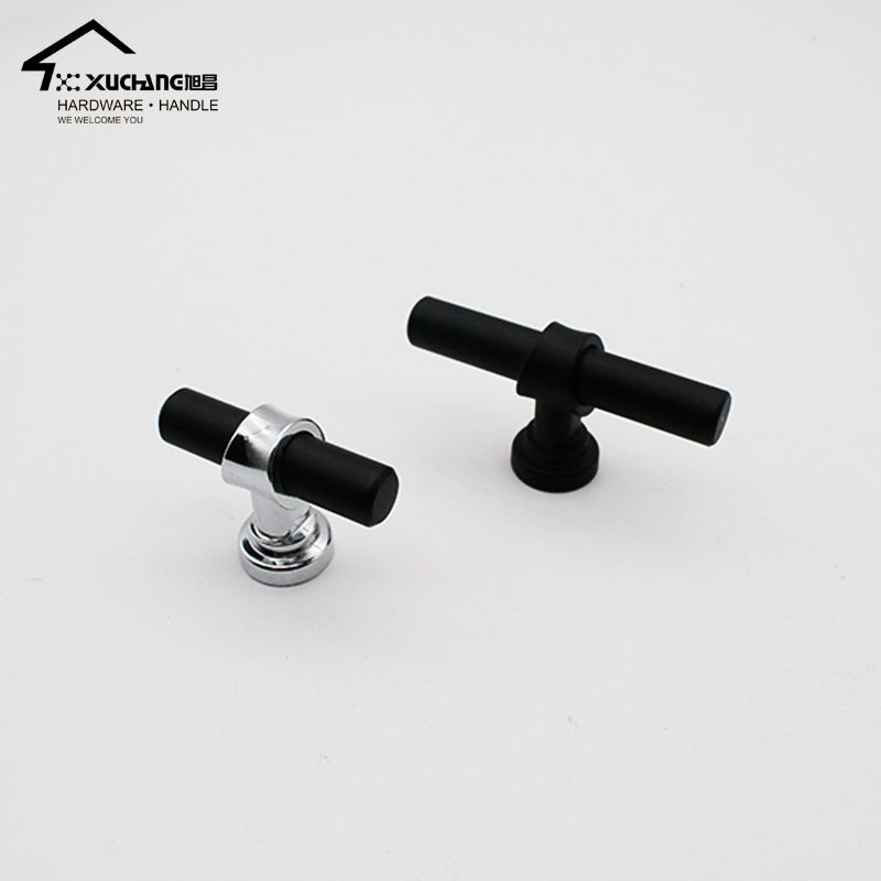 Stainless Steel Decorative Wardrobe Kitchen Cabinet Drawer Pulls Handles Furniture Design Hardware Door Handles Knobs Black