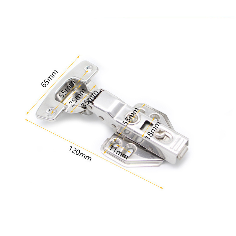 Jinrongda Hydraulic Dtc Hinge Door & Window Cabinet Furniture Soft Close Ss Hinges 304 Stainless Steel Carton Kitchen Furniture