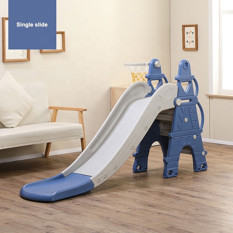 5 In 1 Multifunctional Children Indoor Baby Plastic Slide and Swing For Kids