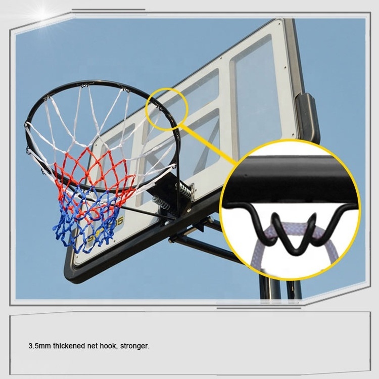 Cheap Price Iron Kids Basketball Ring Outdoor Mini Basketball Rim With Net