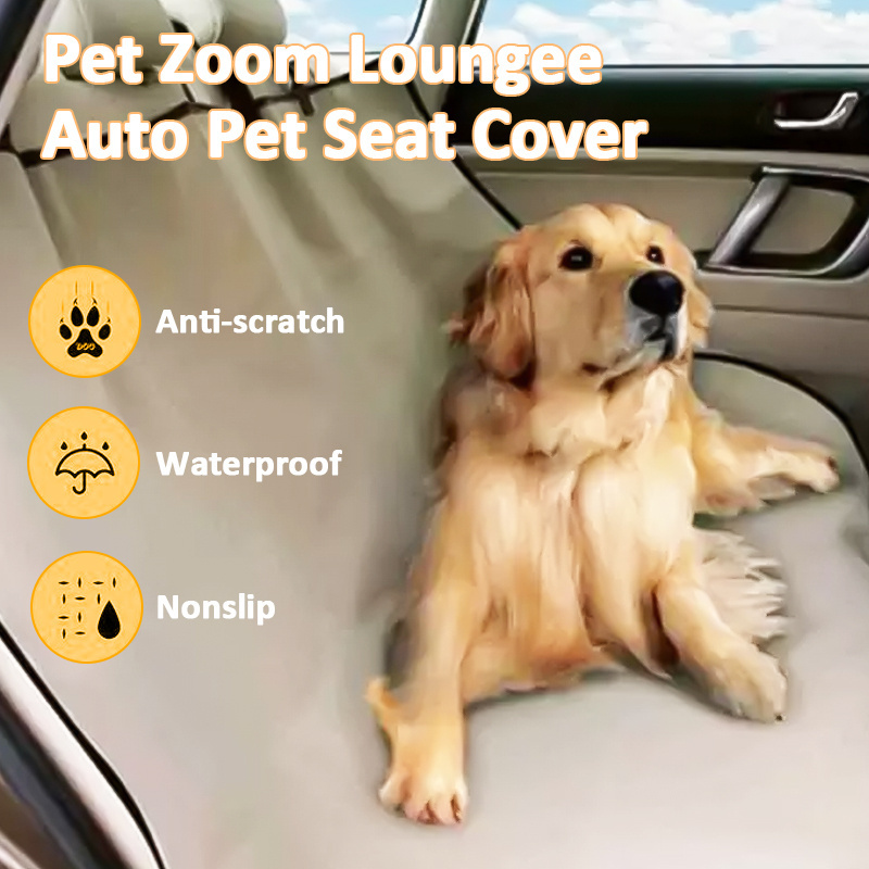 Wholesale Waterproof Pet Backseat Dog Hammock Car Seat Cover for Back Seat