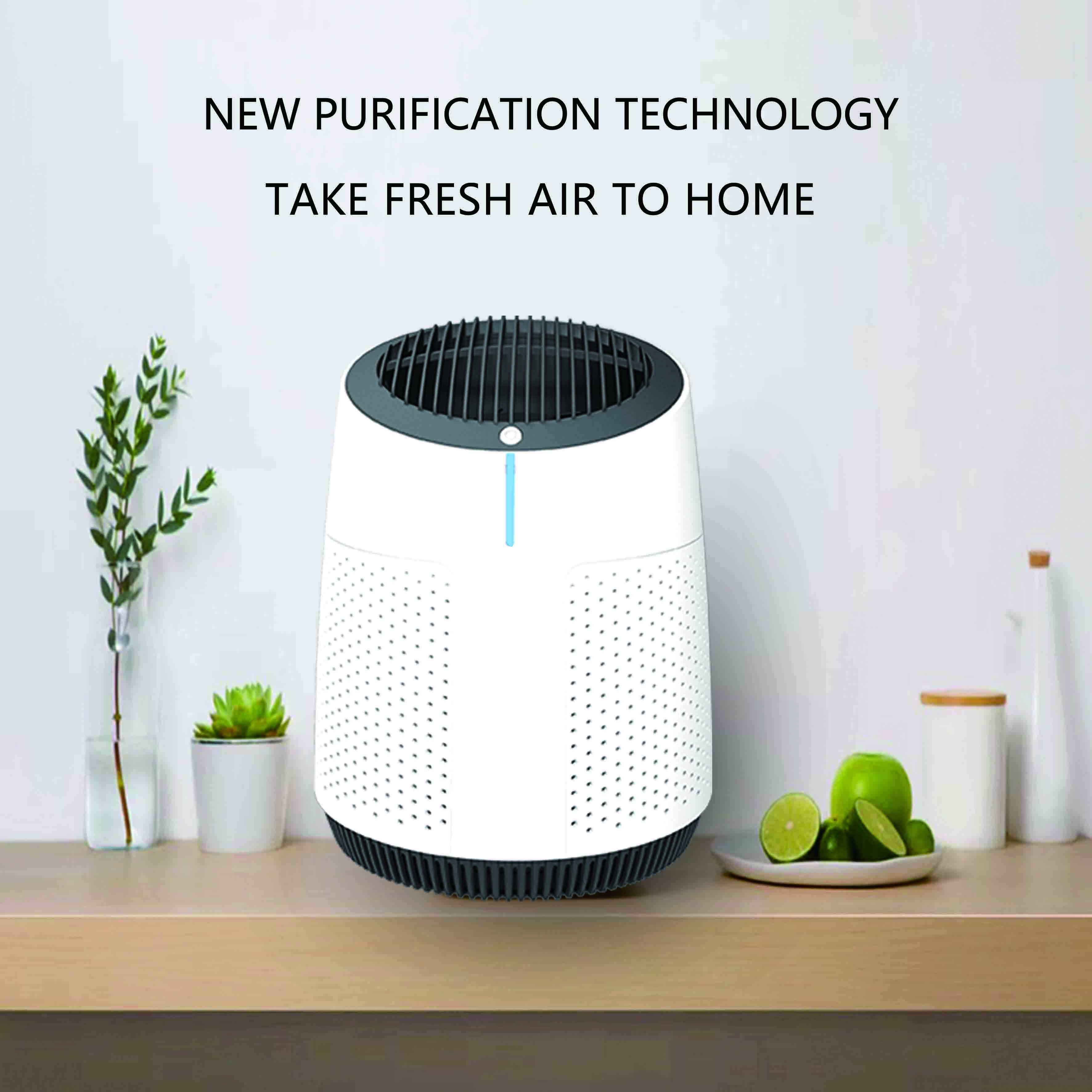 Air Purifier for Home Allergies Pets Hair in Bedroom H13 True HEPA Filter 24db Filtration System Cleaner Odor Eliminators