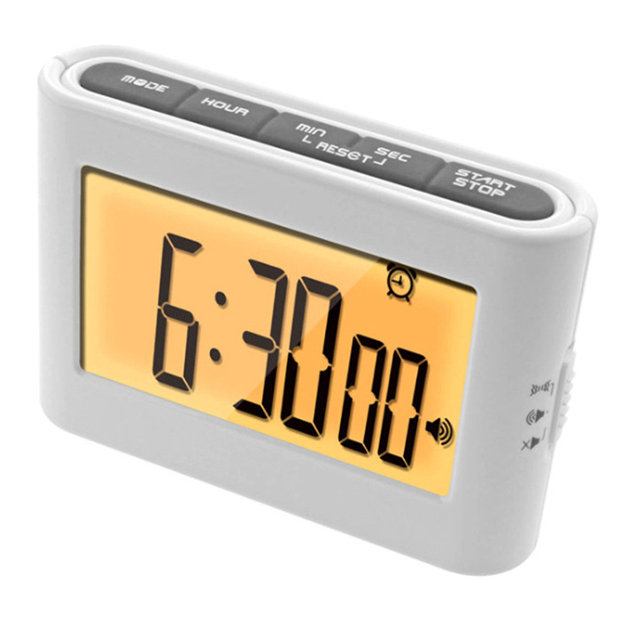 Supplies 24 Hour Timing Clock Japanese Household Mini Kitchen Items Digital Cooking Utensil Modern Rectangle J&R Original White