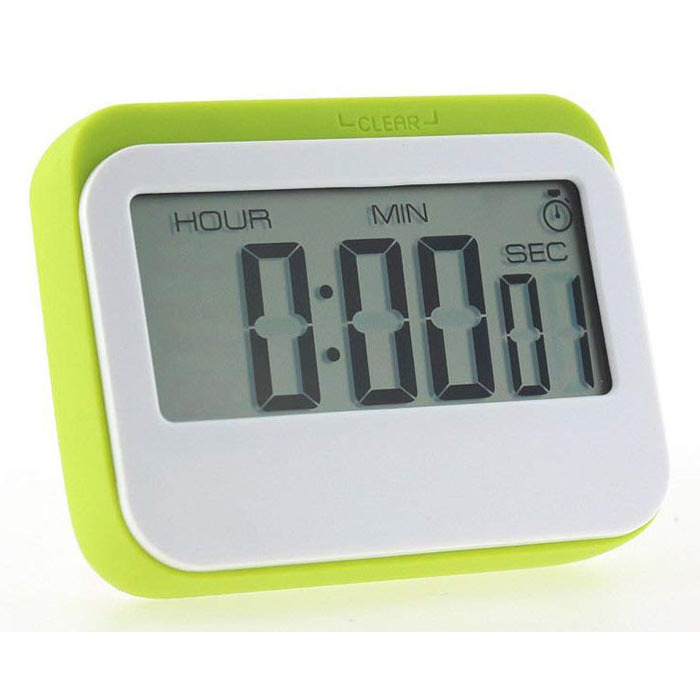 J&R Digital LCD Thin Mini Travel Alarm Clock Korean with Timer Very Small Slim Cheap 2.8