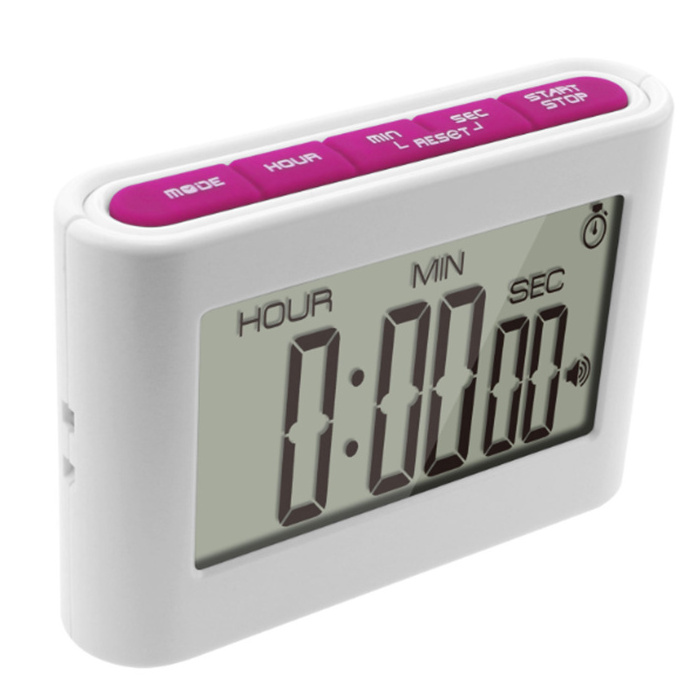 Supplies 24 Hour Timing Clock Japanese Household Mini Kitchen Items Digital Cooking Utensil Modern Rectangle J&R Original White