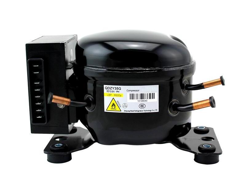 Retekool HOLLYSNOW QDZH35G QDZH65G  R134a refrigeration compressor mini 12v 24v dc compressor