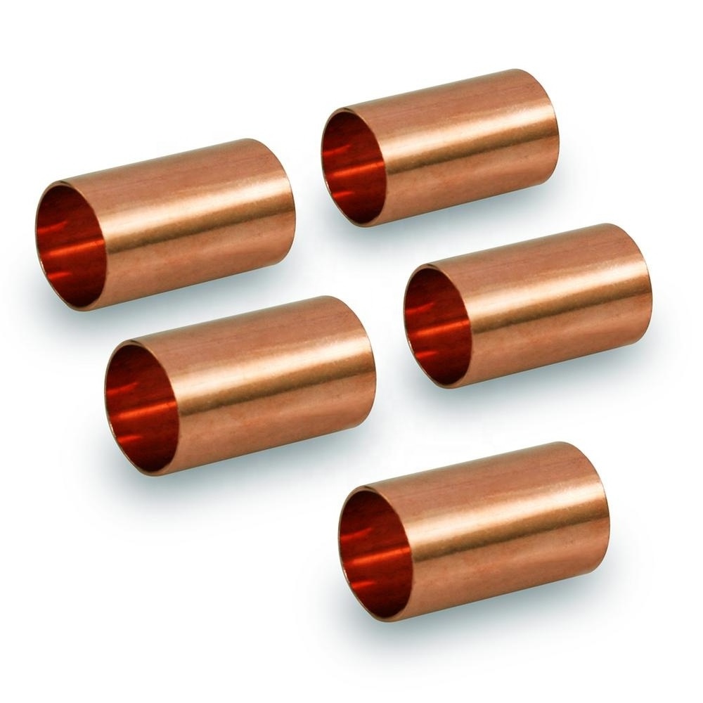 High Quality Plumbing Copper Material Three Way Four Way Copper Female Equal Copper pipe fittings